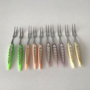 Vintage Little Fork set of 8